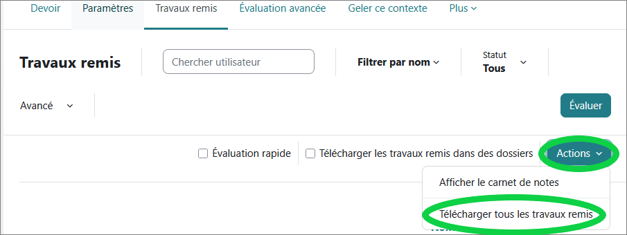 Télécharger en lot